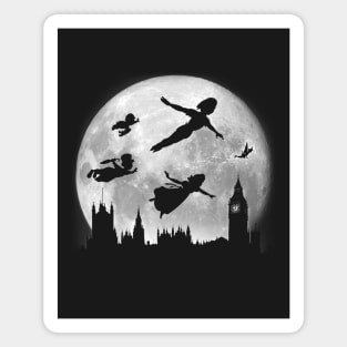 Flying over Big Ben Magnet